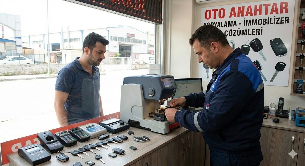 ikitelli oto kumanda tamiri kopyalama çoğaltma kodlama emniyet anahtar